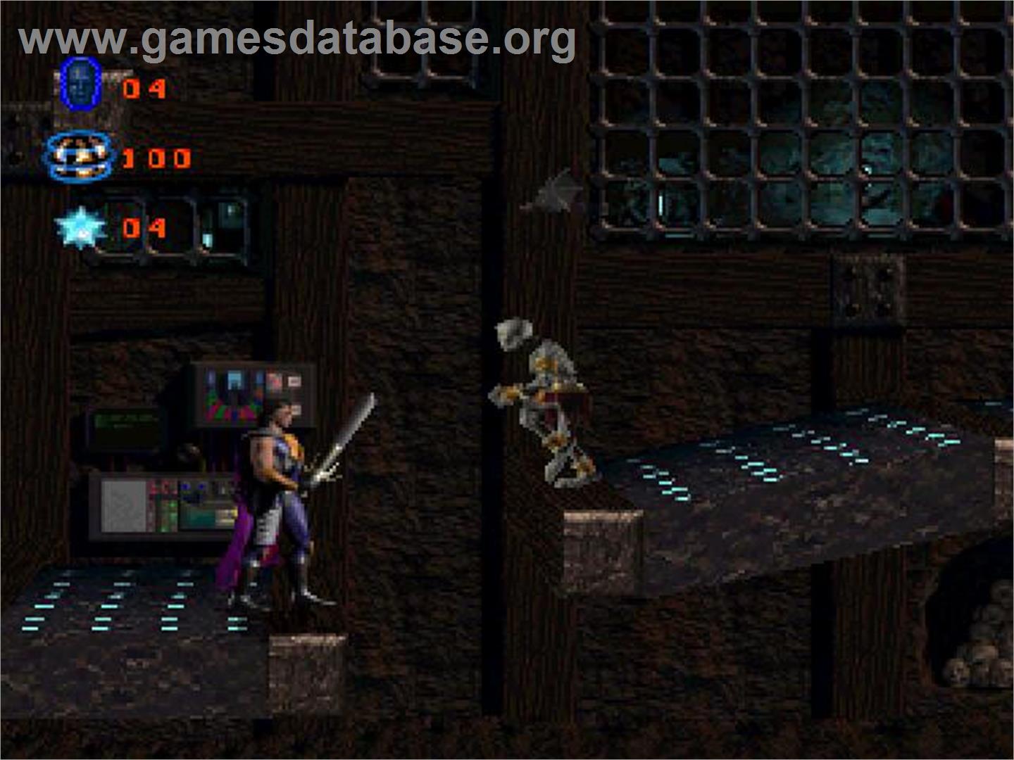 Skeleton Warriors - Sony Playstation - Artwork - In Game