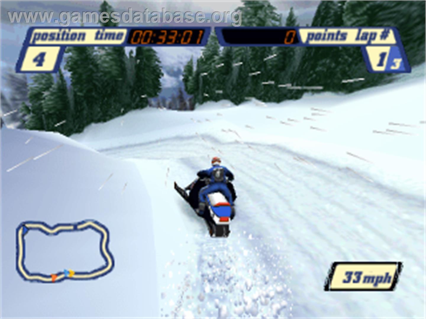 Sled Storm - Sony Playstation - Artwork - In Game