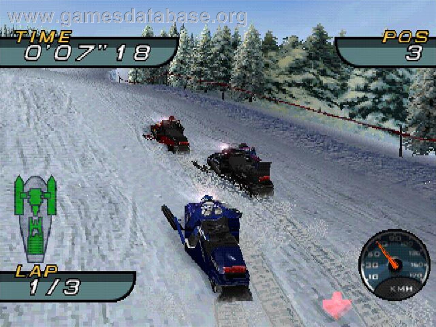 Sno-cross Championship Racing - Sony Playstation - Artwork - In Game