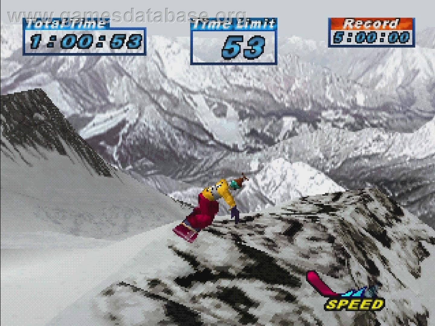 Snowboarding - Sony Playstation - Artwork - In Game