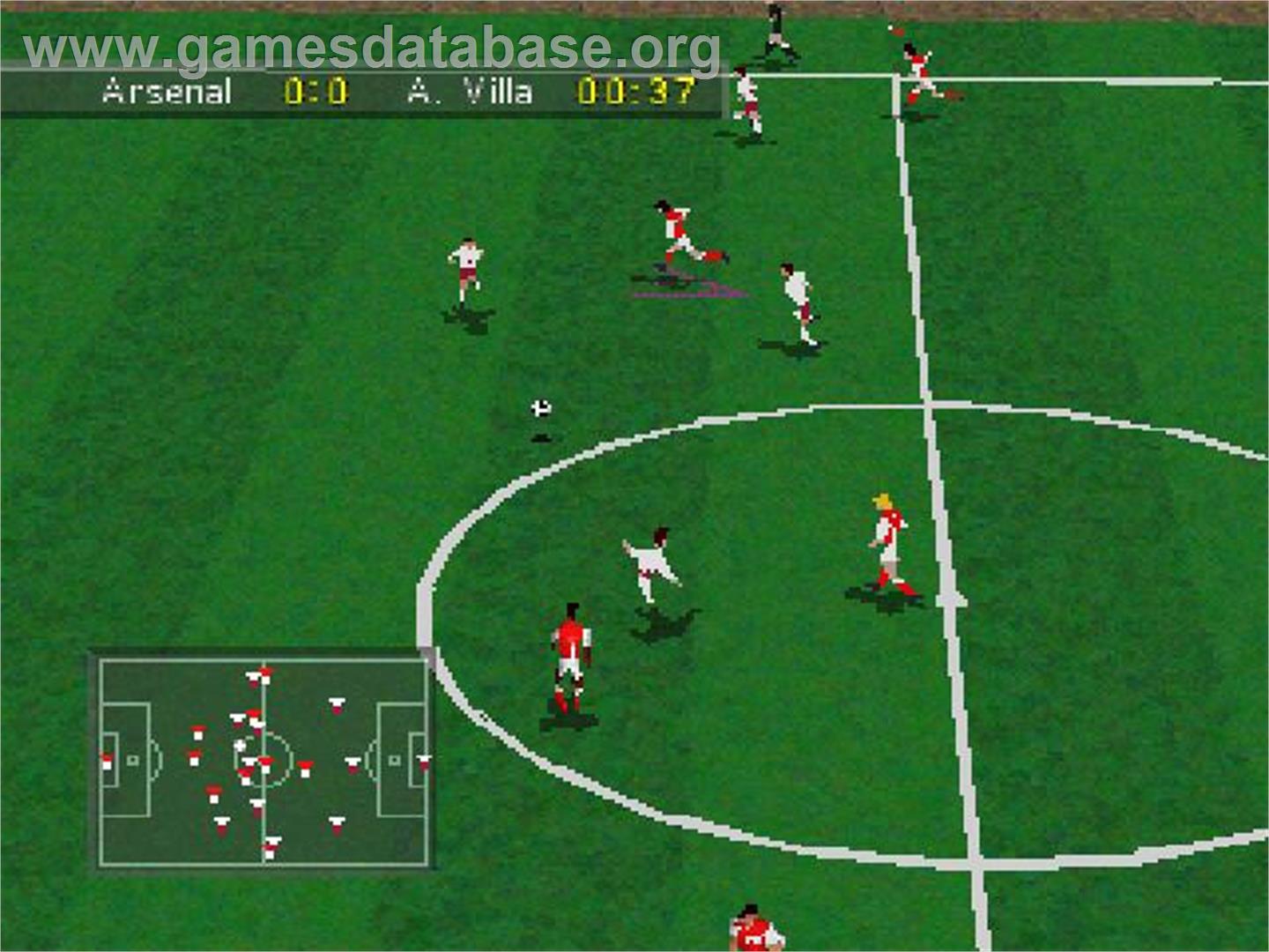 Soccer '97 - Sony Playstation - Artwork - In Game