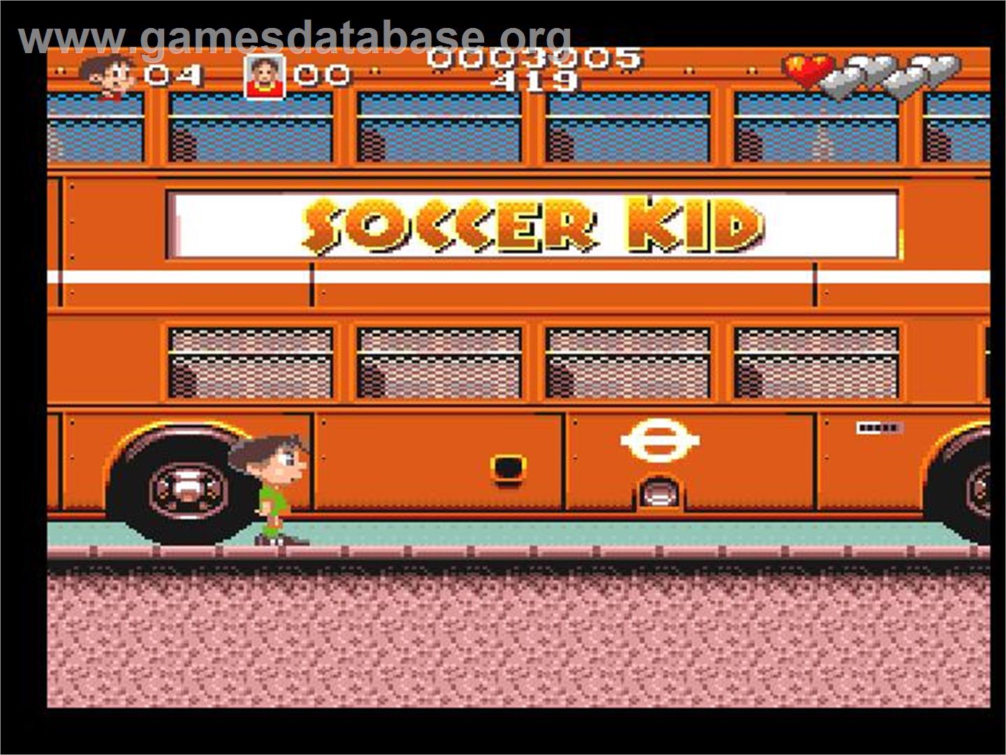Soccer Kid - Sony Playstation - Artwork - In Game