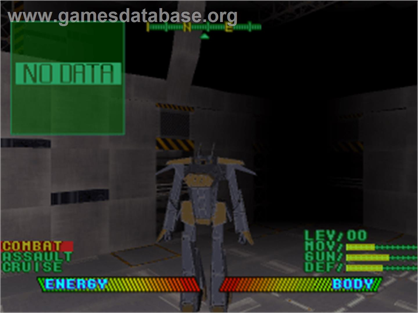 Space Griffon VF-9 - Sony Playstation - Artwork - In Game