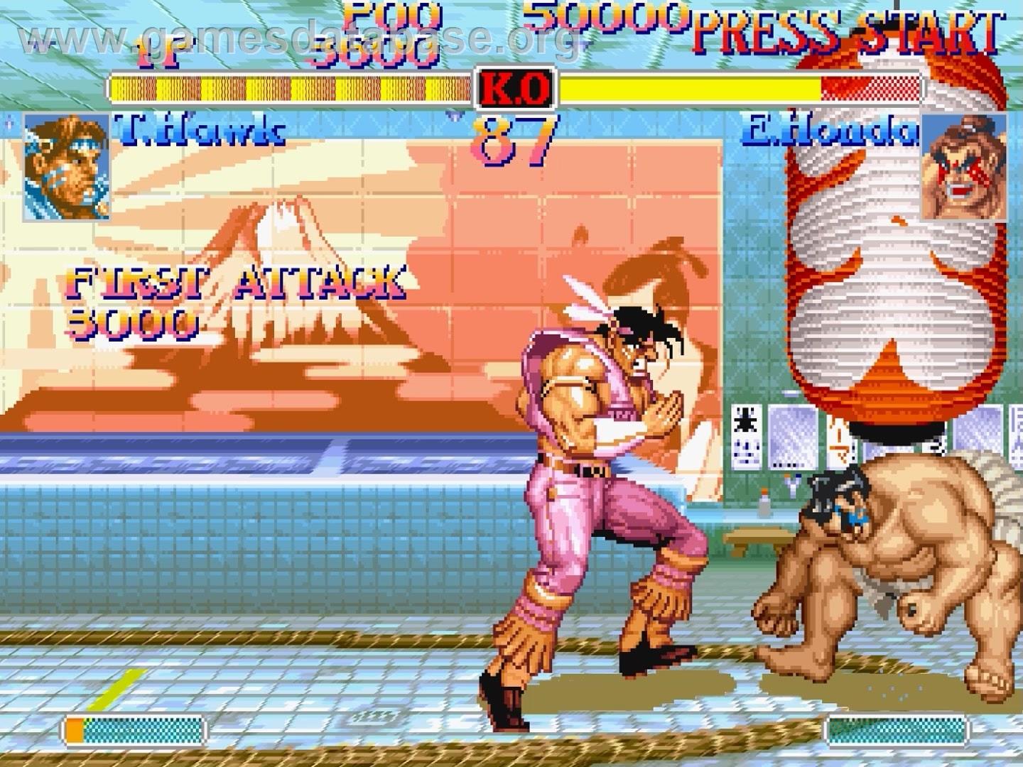 Street Fighter Collection - Sony Playstation - Artwork - In Game