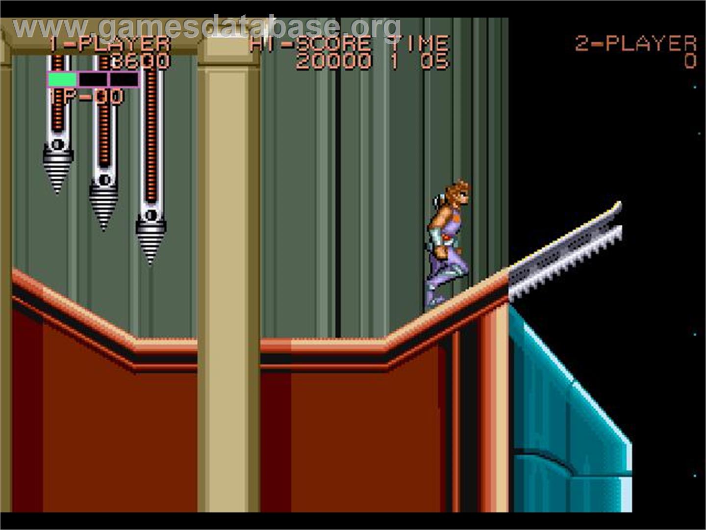 Strider - Sony Playstation - Artwork - In Game