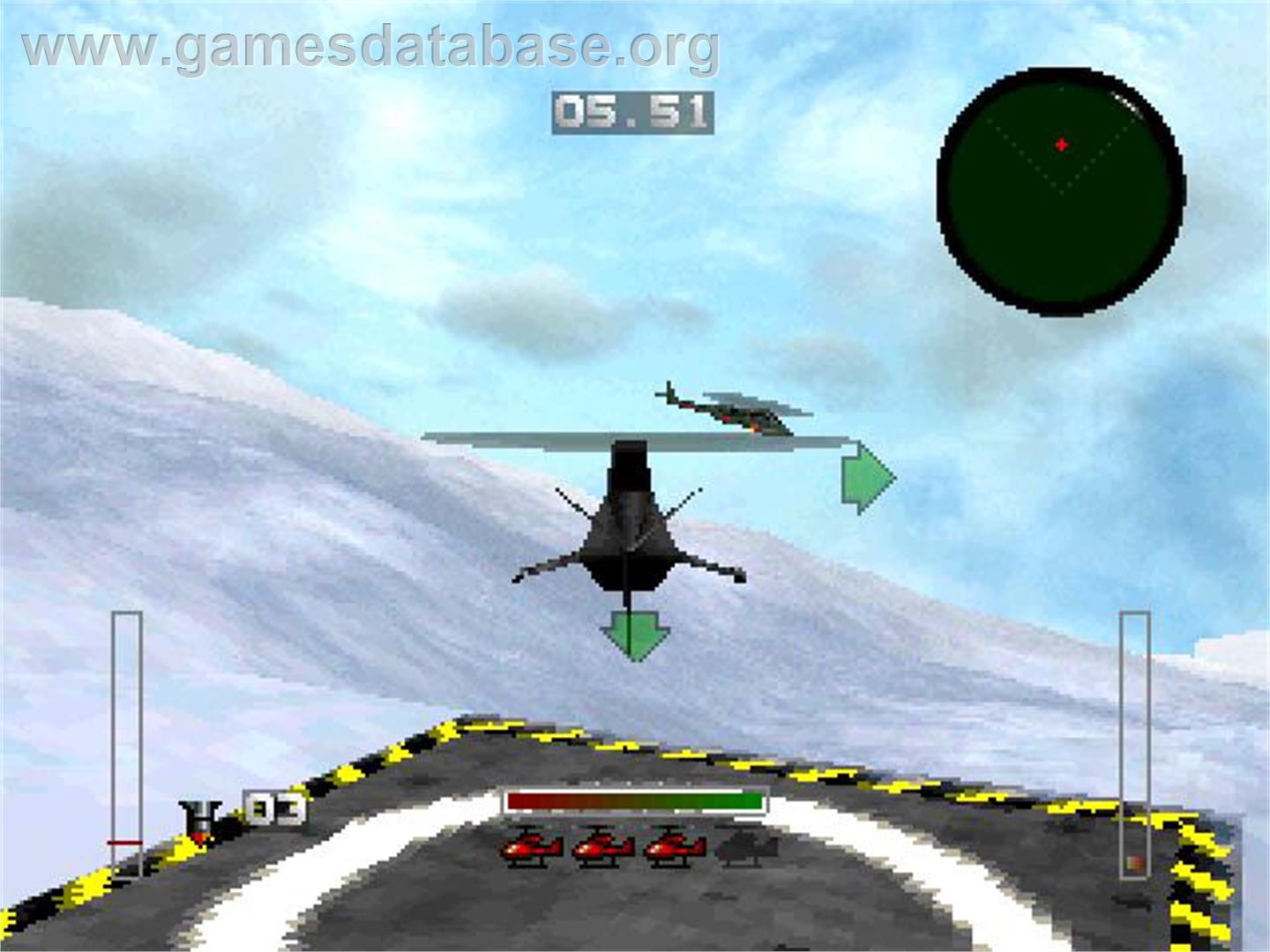 Strikepoint - The Hex Missions - Sony Playstation - Artwork - In Game