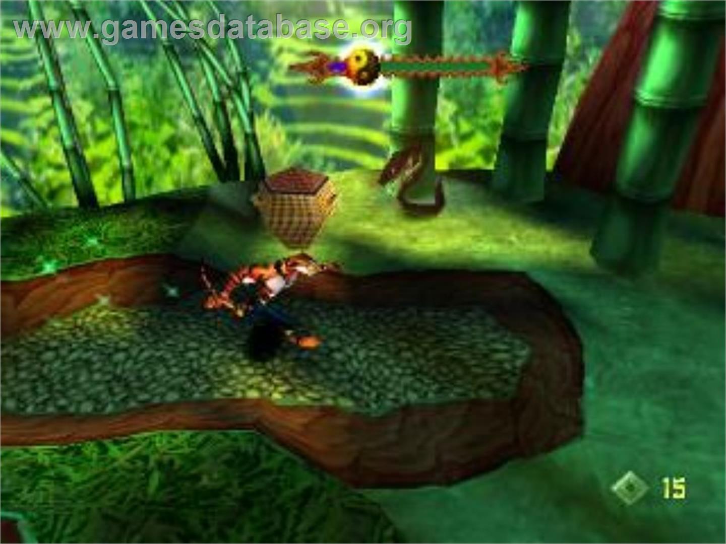 T'ai Fu - Wrath Of The Tiger - Sony Playstation - Artwork - In Game