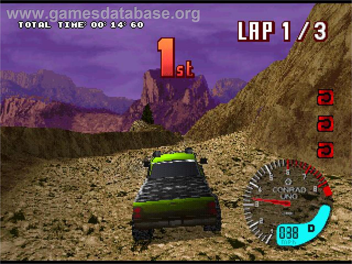 TNN Motor Sports Hardcore 4x4 - Sony Playstation - Artwork - In Game