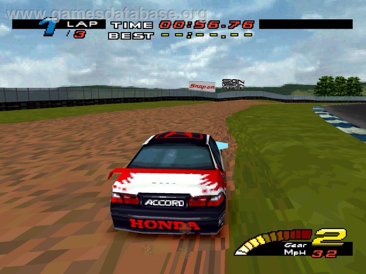 TOCA Touring Car Championship - Sony Playstation - Artwork - In Game