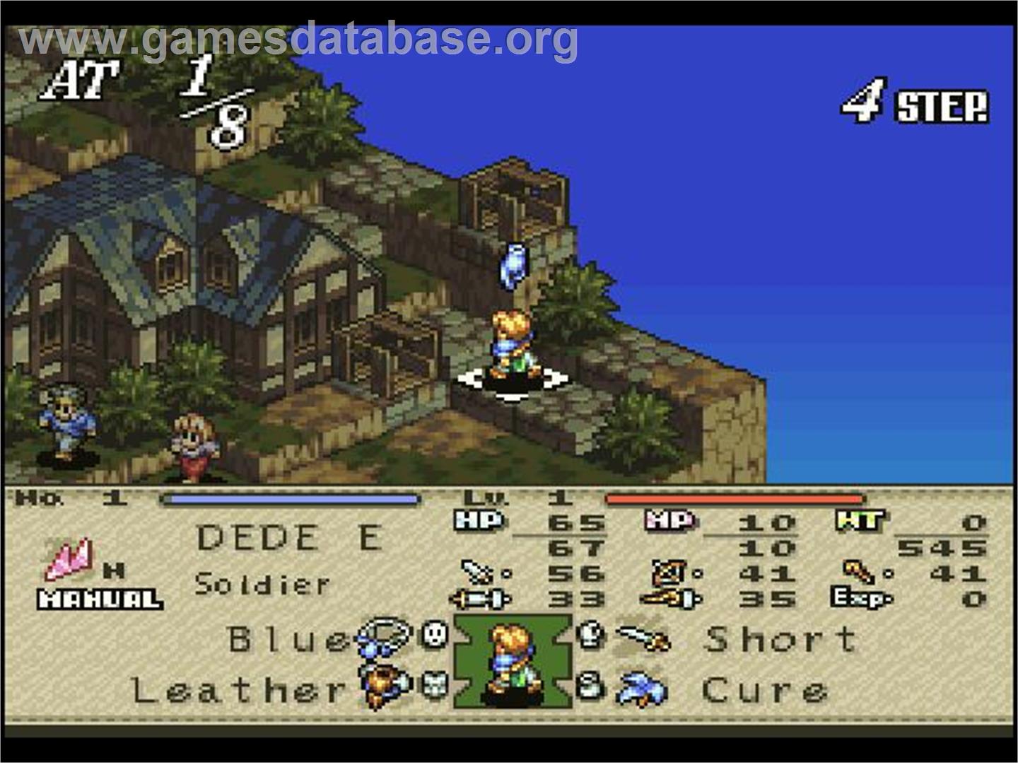 Tactics Ogre - Sony Playstation - Artwork - In Game