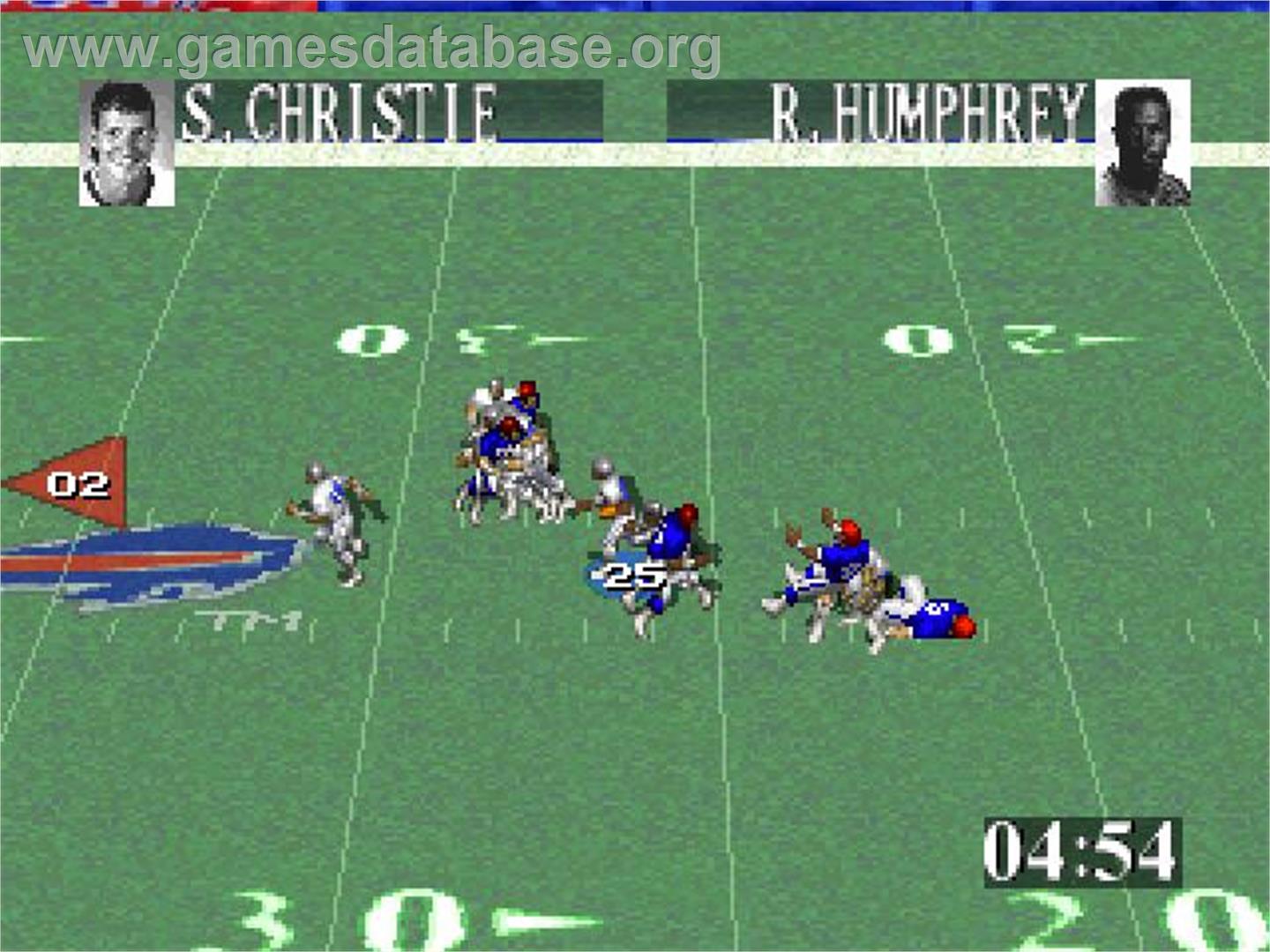 Tecmo Super Bowl - Sony Playstation - Artwork - In Game