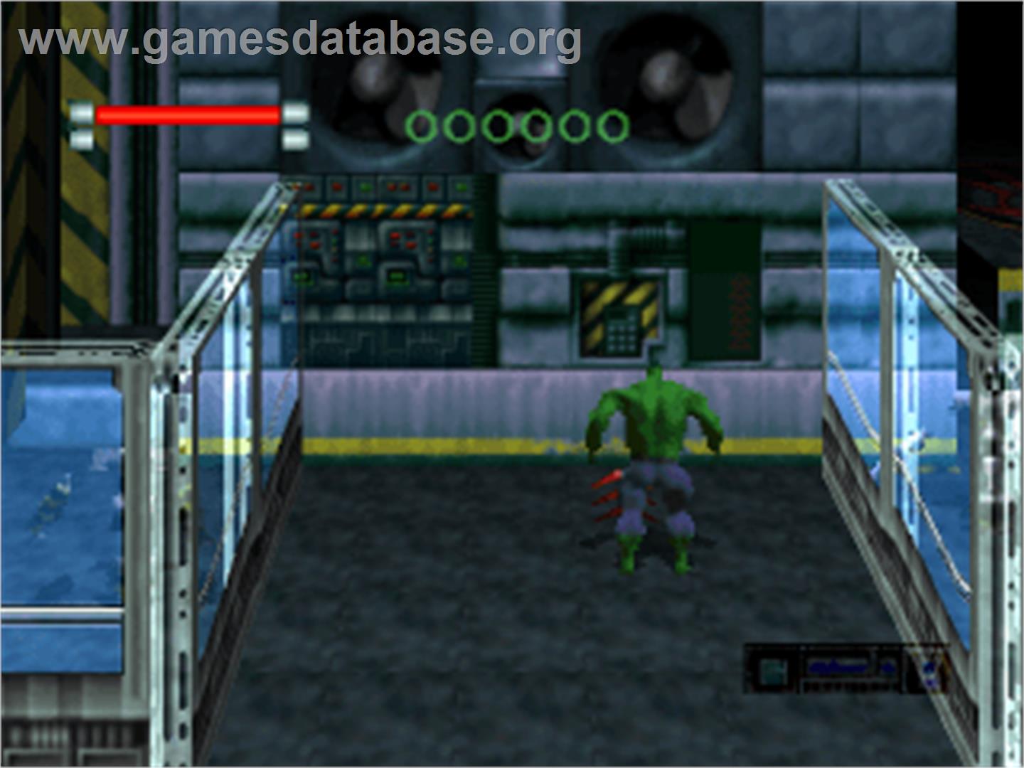 The Incredible Hulk: The Pantheon Saga - Sony Playstation - Artwork - In Game