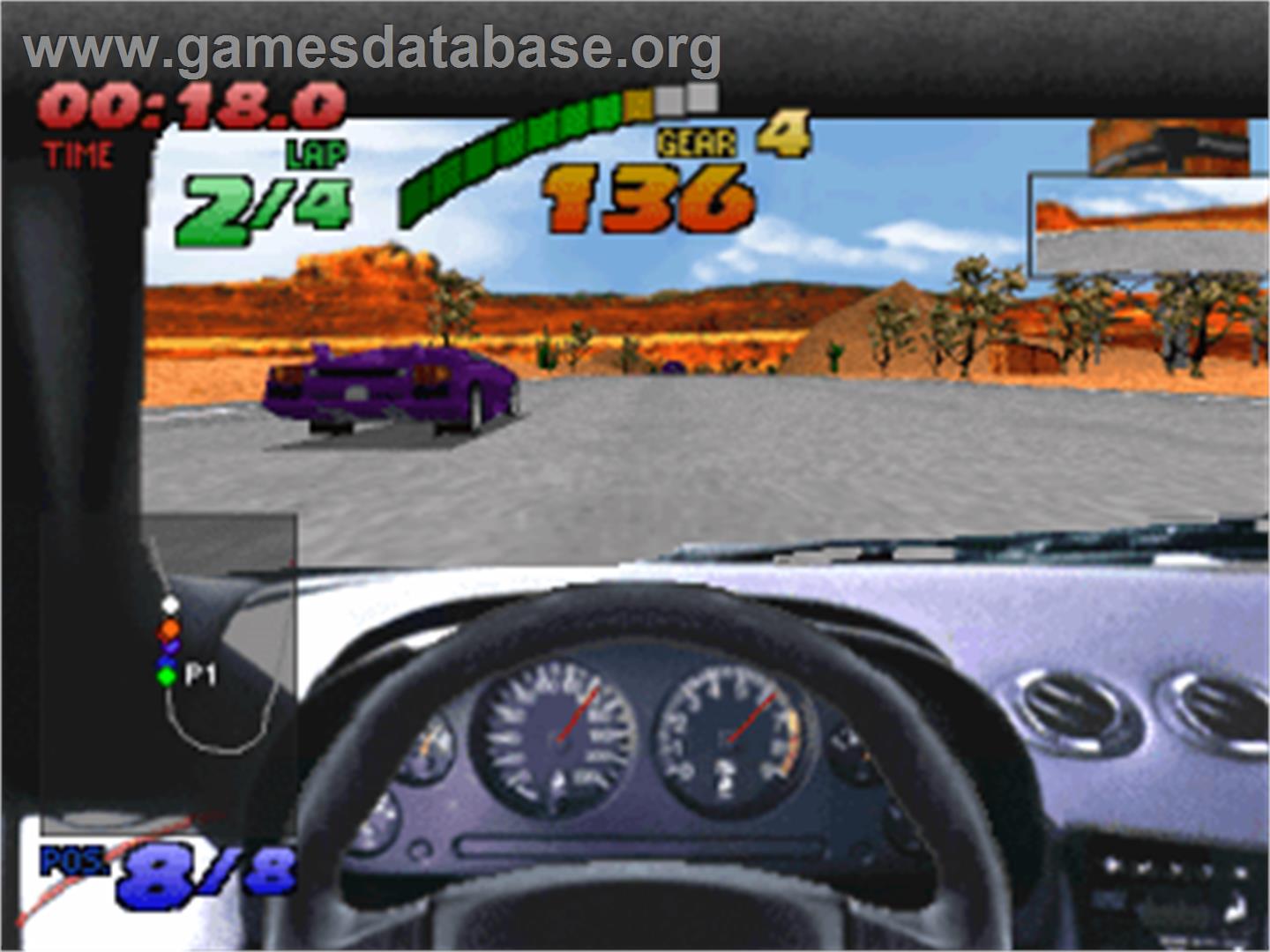 The Need for Speed - Sony Playstation - Artwork - In Game