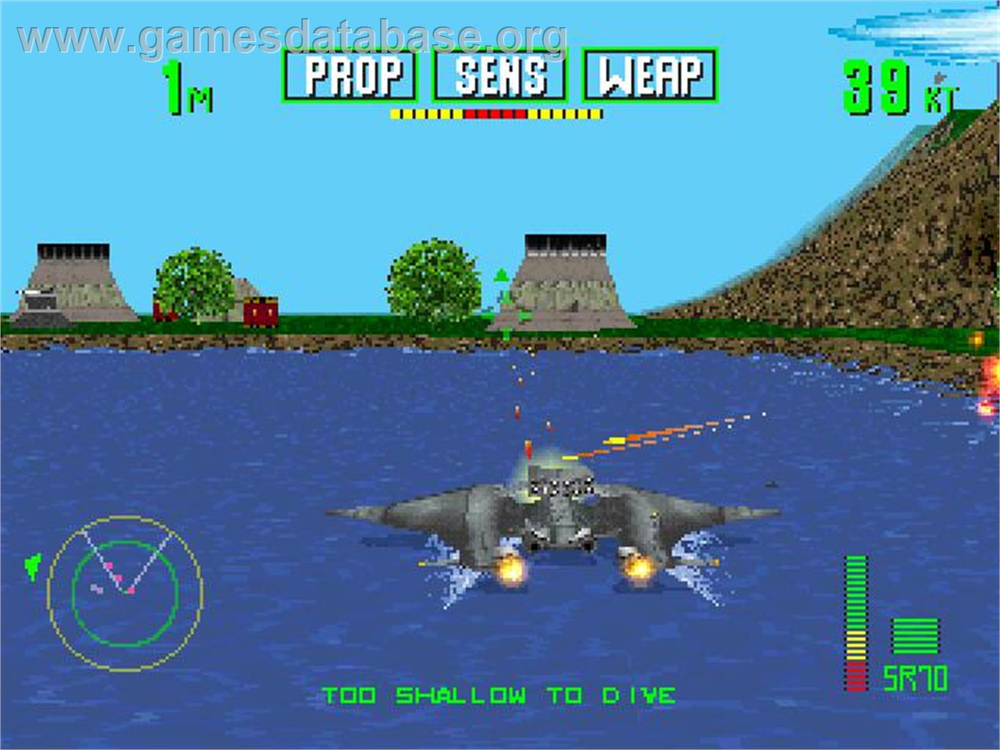 Tigershark - Sony Playstation - Artwork - In Game