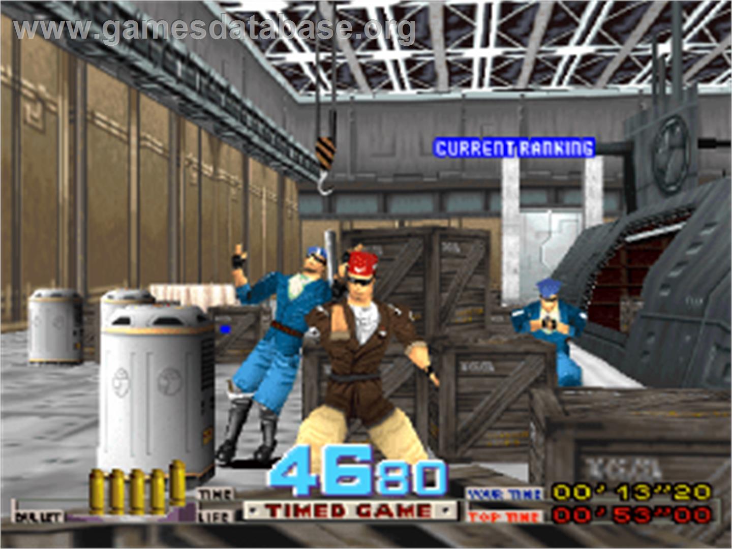 Time Crisis: Project Titan - Sony Playstation - Artwork - In Game
