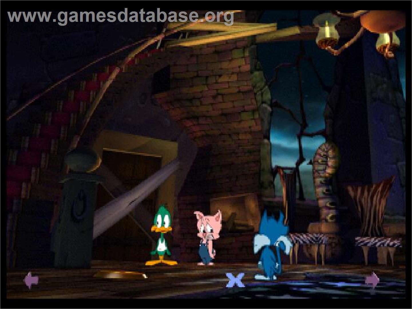 Tiny Toon Adventures - Toonenstein - Dare To Scare! - Sony Playstation - Artwork - In Game