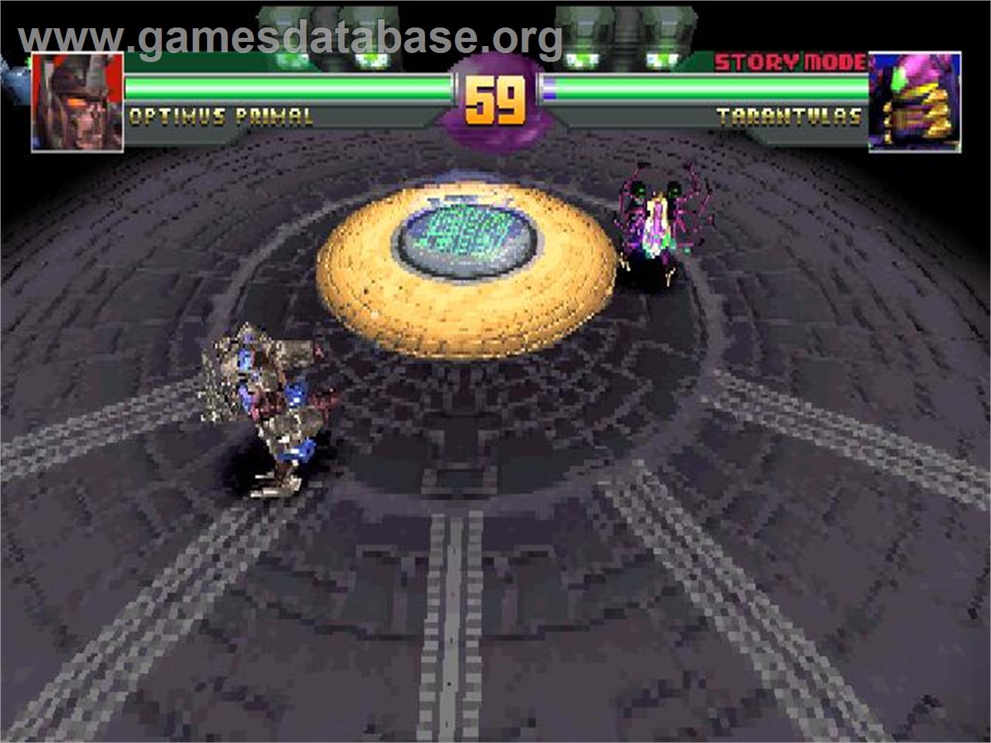 Transformers - Beast Wars Transmetals - Sony Playstation - Artwork - In Game