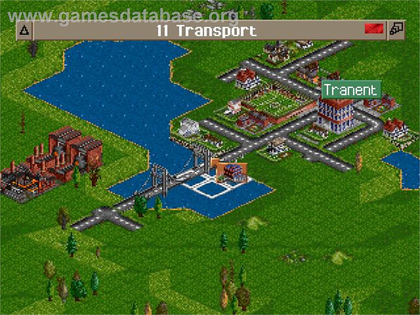 Transport Tycoon - Sony Playstation - Artwork - In Game