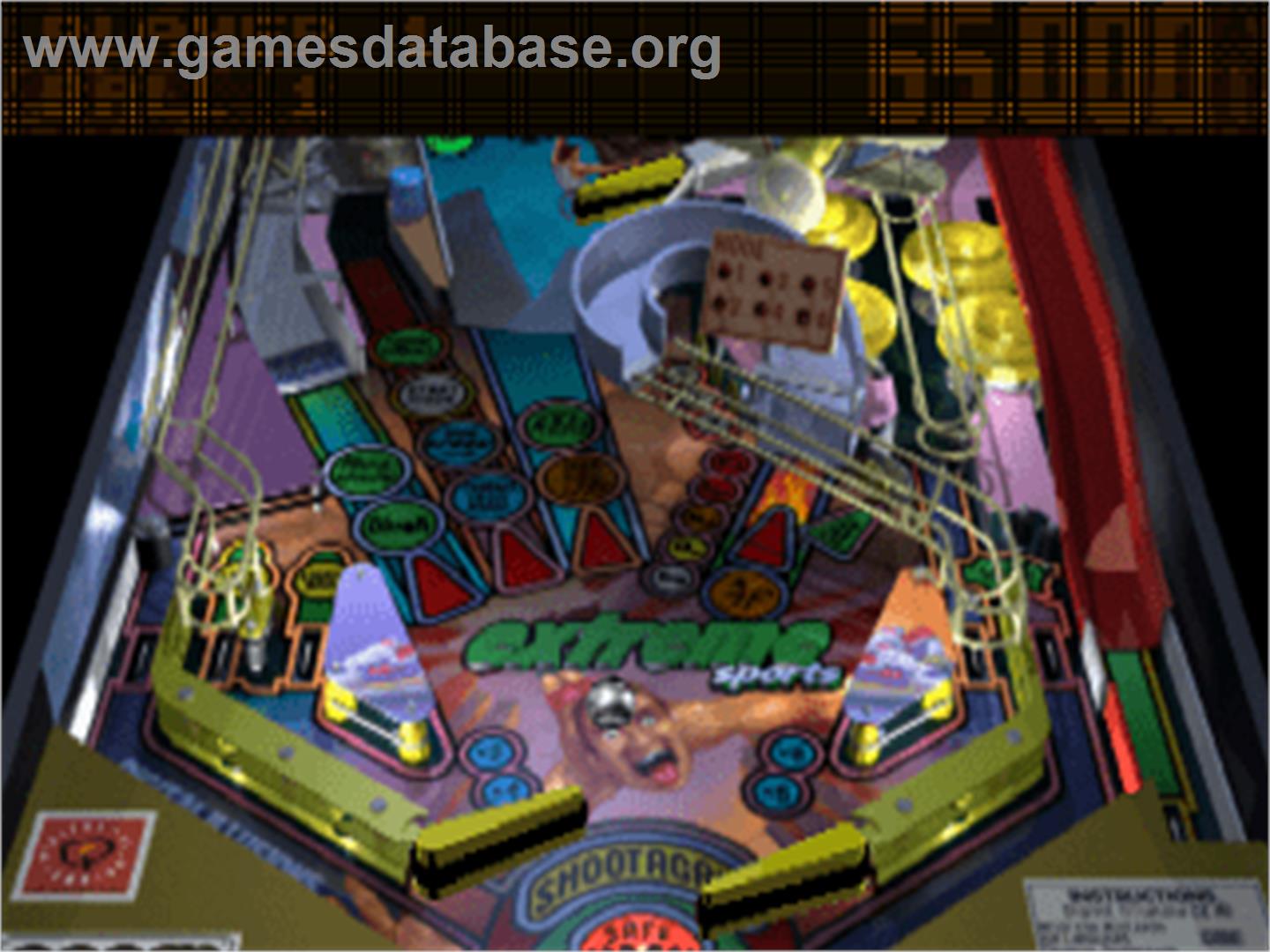 True Pinball - Sony Playstation - Artwork - In Game