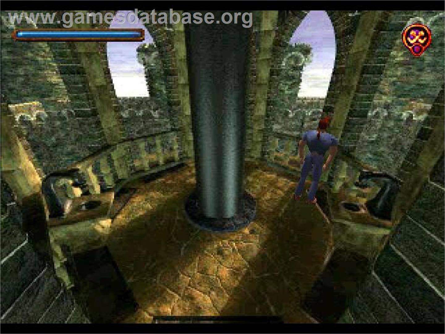 Tunguska: Legend of Faith - Sony Playstation - Artwork - In Game