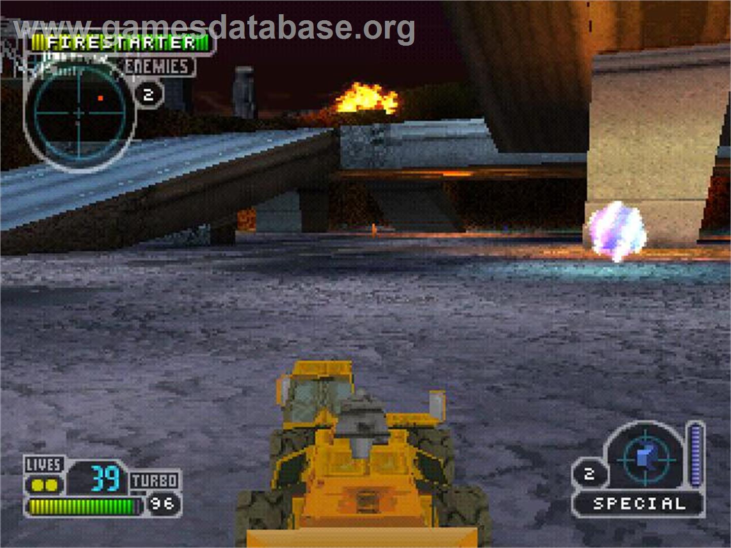 Twisted Metal 3 - Sony Playstation - Artwork - In Game