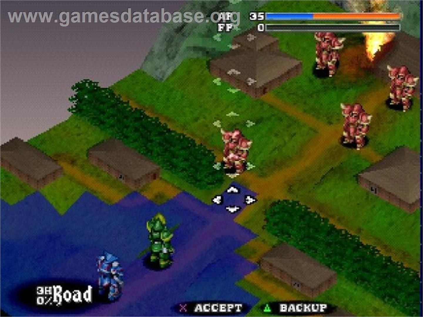 Vanguard Bandits - Sony Playstation - Artwork - In Game