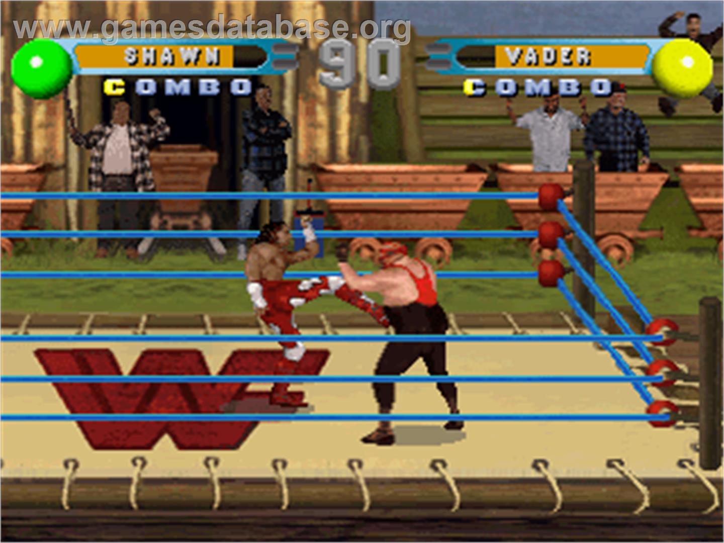 WWF in Your House - Sony Playstation - Artwork - In Game