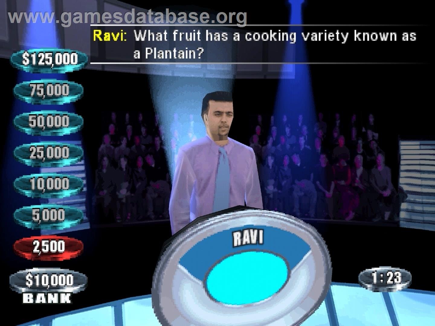 Weakest Link, The - Sony Playstation - Artwork - In Game