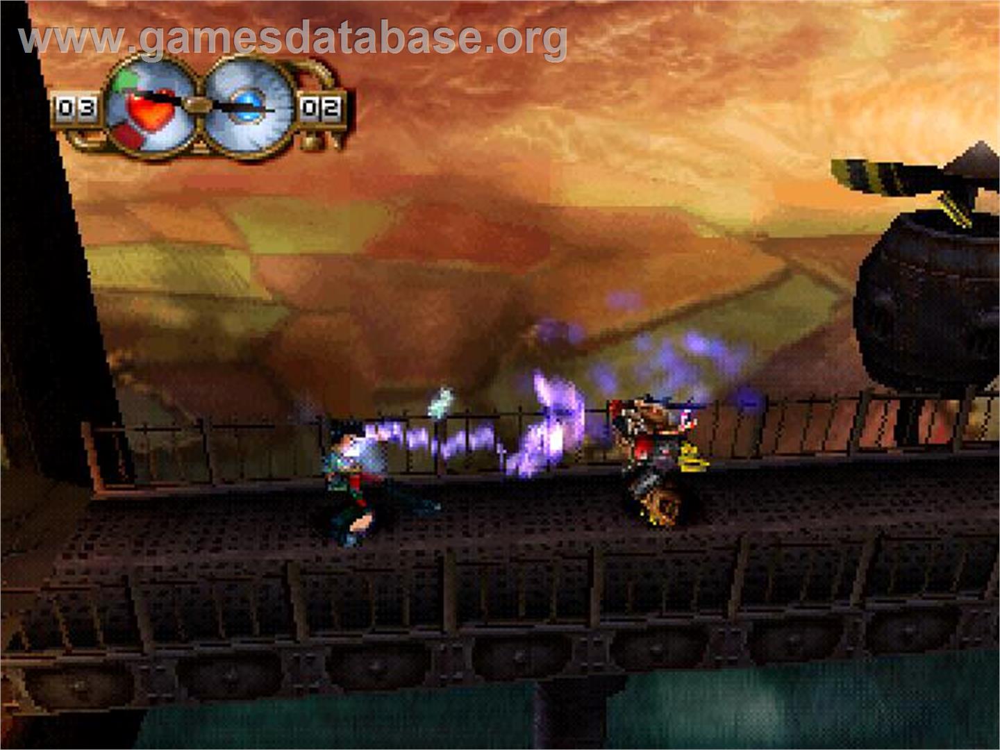 Wild 9 - Sony Playstation - Artwork - In Game