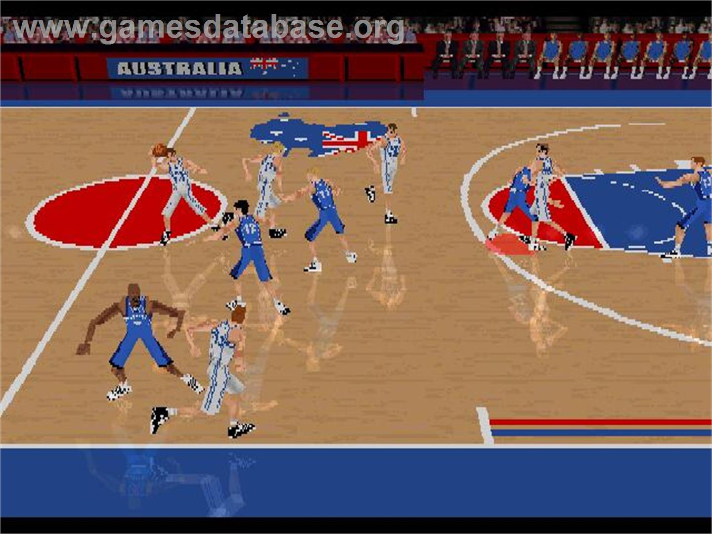 World League Basketball - Sony Playstation - Artwork - In Game