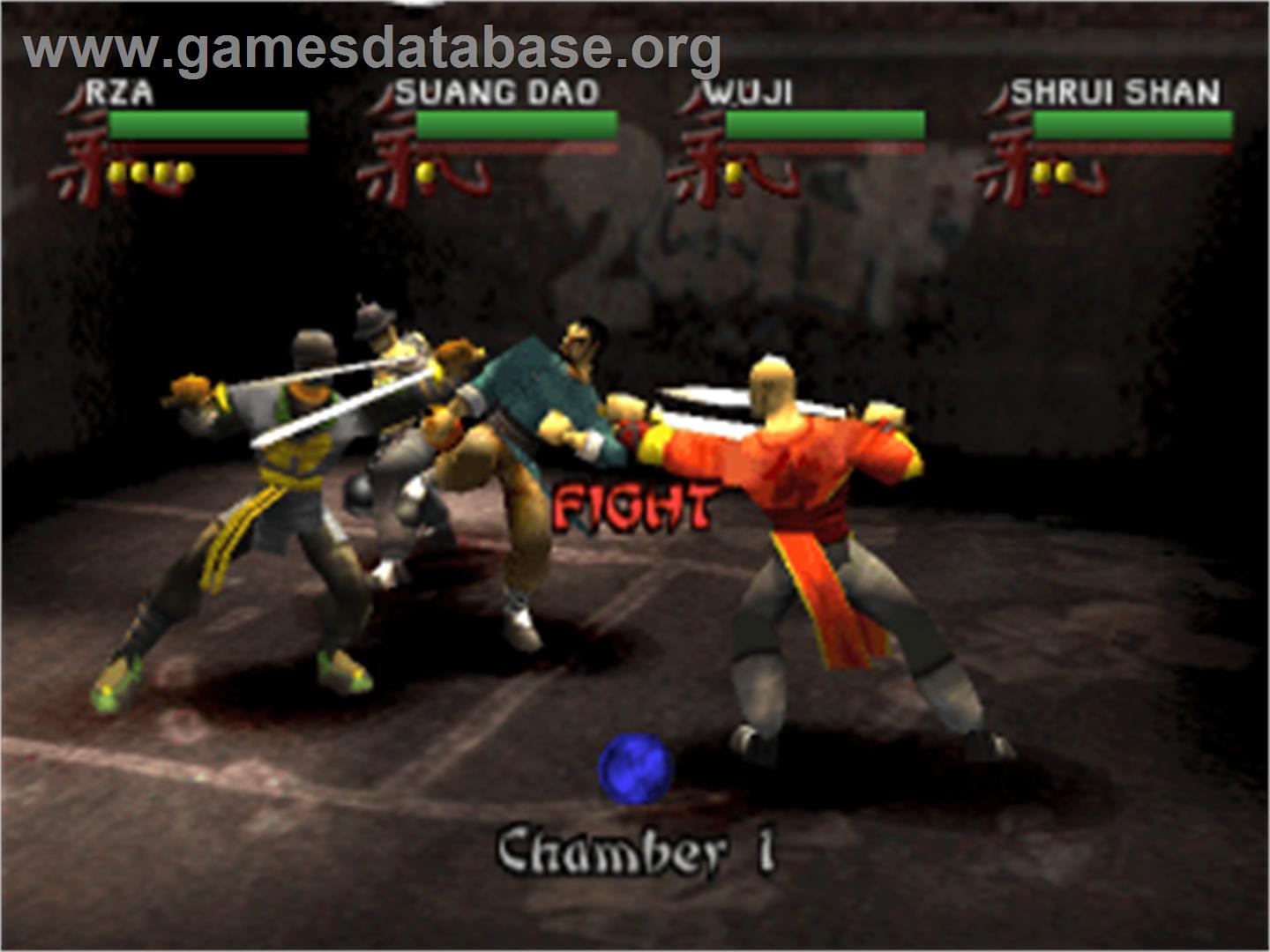 Wu-Tang: Shaolin Style - Sony Playstation - Artwork - In Game