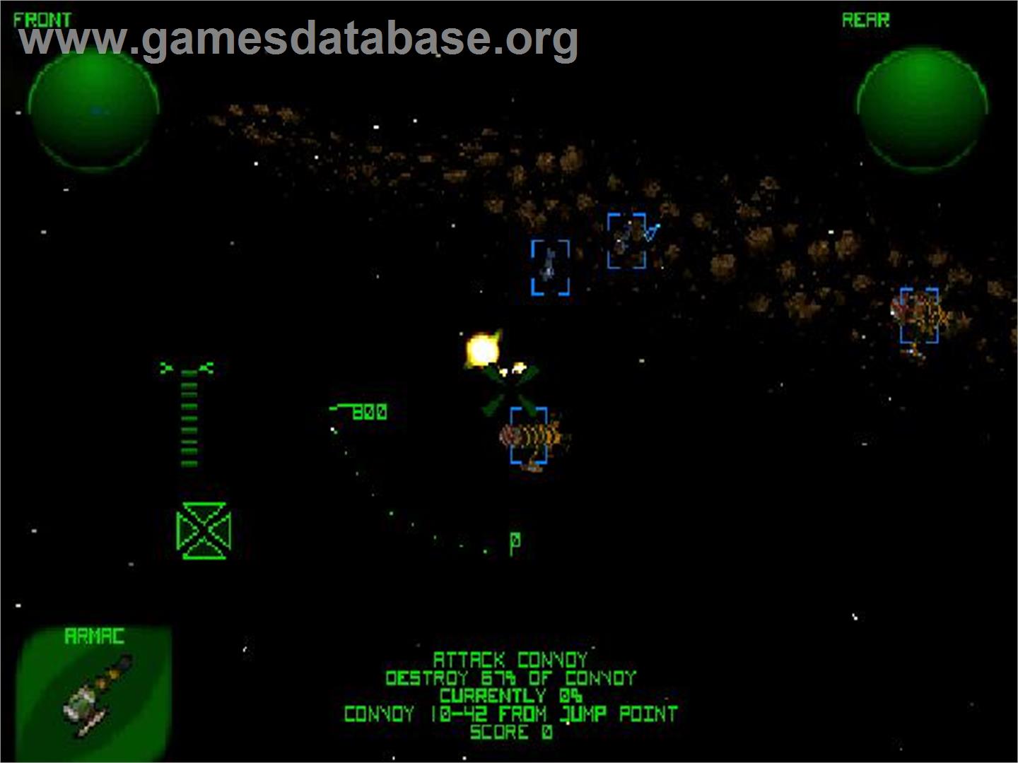 Xenocracy - The Ultimate Solar War - Sony Playstation - Artwork - In Game