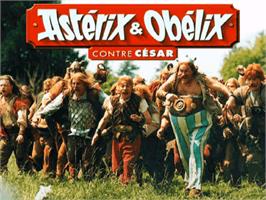 Title screen of Asterix and Obelix Take on Caesar on the Sony Playstation.