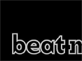 Title screen of Beatmania on the Sony Playstation.