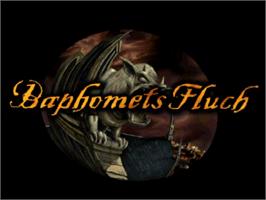 Title screen of Broken Sword - The Shadow Of The Templars on the Sony Playstation.