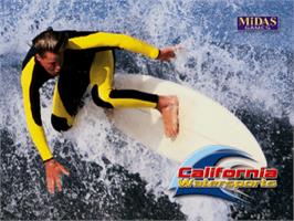 Title screen of California Watersports on the Sony Playstation.