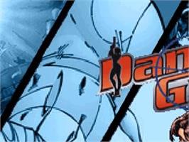 Title screen of Danger Girl on the Sony Playstation.
