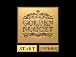 Title screen of Golden Nugget on the Sony Playstation.