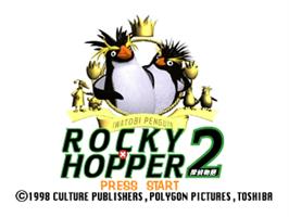 Title screen of Iwatobi Penguin Rocky X Hopper 2 - Tantei Monogatari on the Sony Playstation.