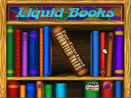 Title screen of Lightspan - Liquid Books 3 - Far-fetched Frontier Tales on the Sony Playstation.