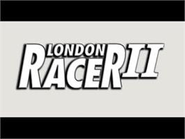 Title screen of London Racer 2 on the Sony Playstation.
