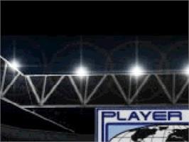 Title screen of Player Manager Ninety Nine on the Sony Playstation.