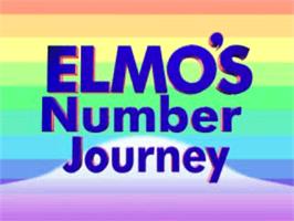 Title screen of Sesame Street - Elmo's Number Journey on the Sony Playstation.