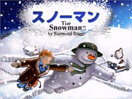 Title screen of Snowman, The on the Sony Playstation.
