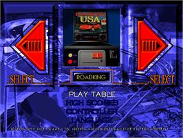 Title screen of Tilt on the Sony Playstation.