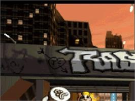 Title screen of Trash It on the Sony Playstation.
