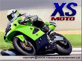 Title screen of Xs Moto on the Sony Playstation.