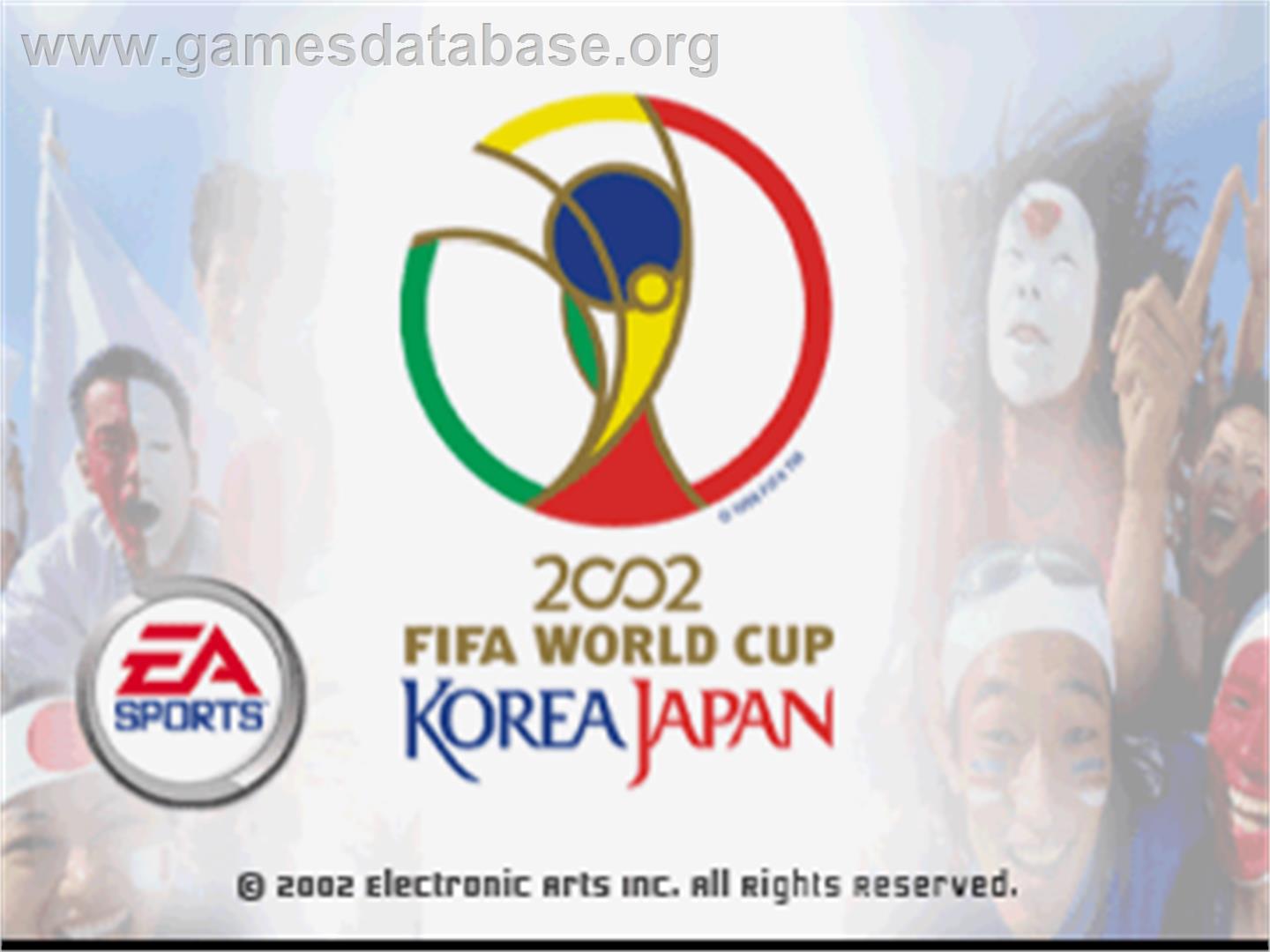 2002 FIFA World Cup - Sony Playstation - Artwork - Title Screen