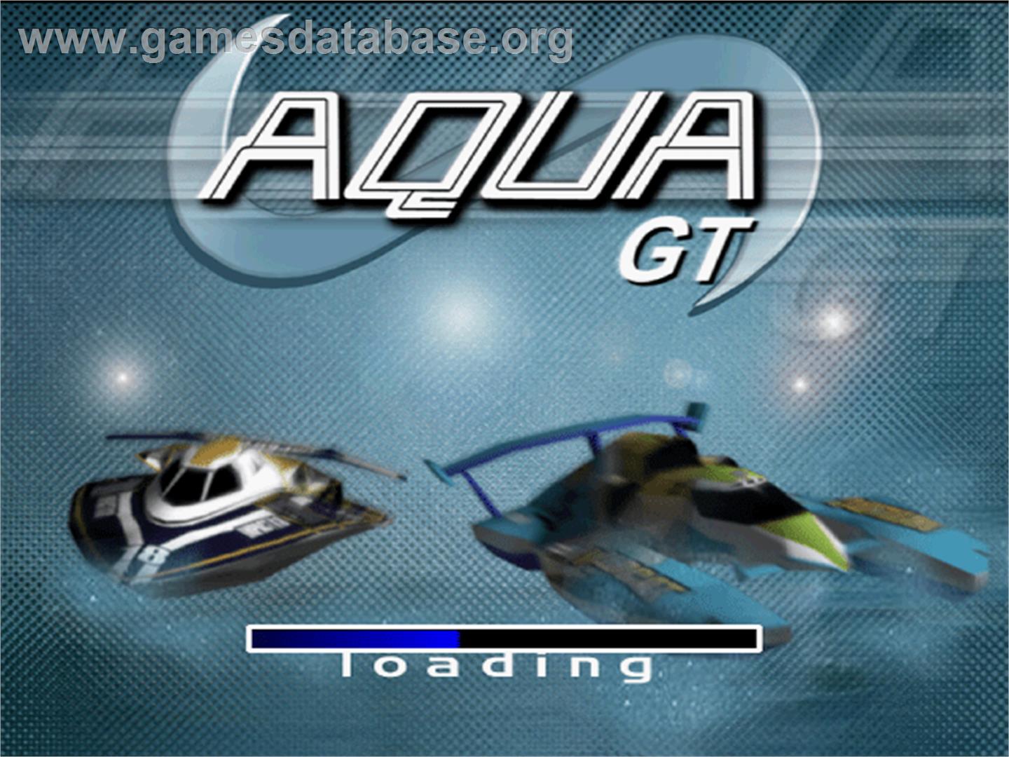 Aqua Gt - Sony Playstation - Artwork - Title Screen