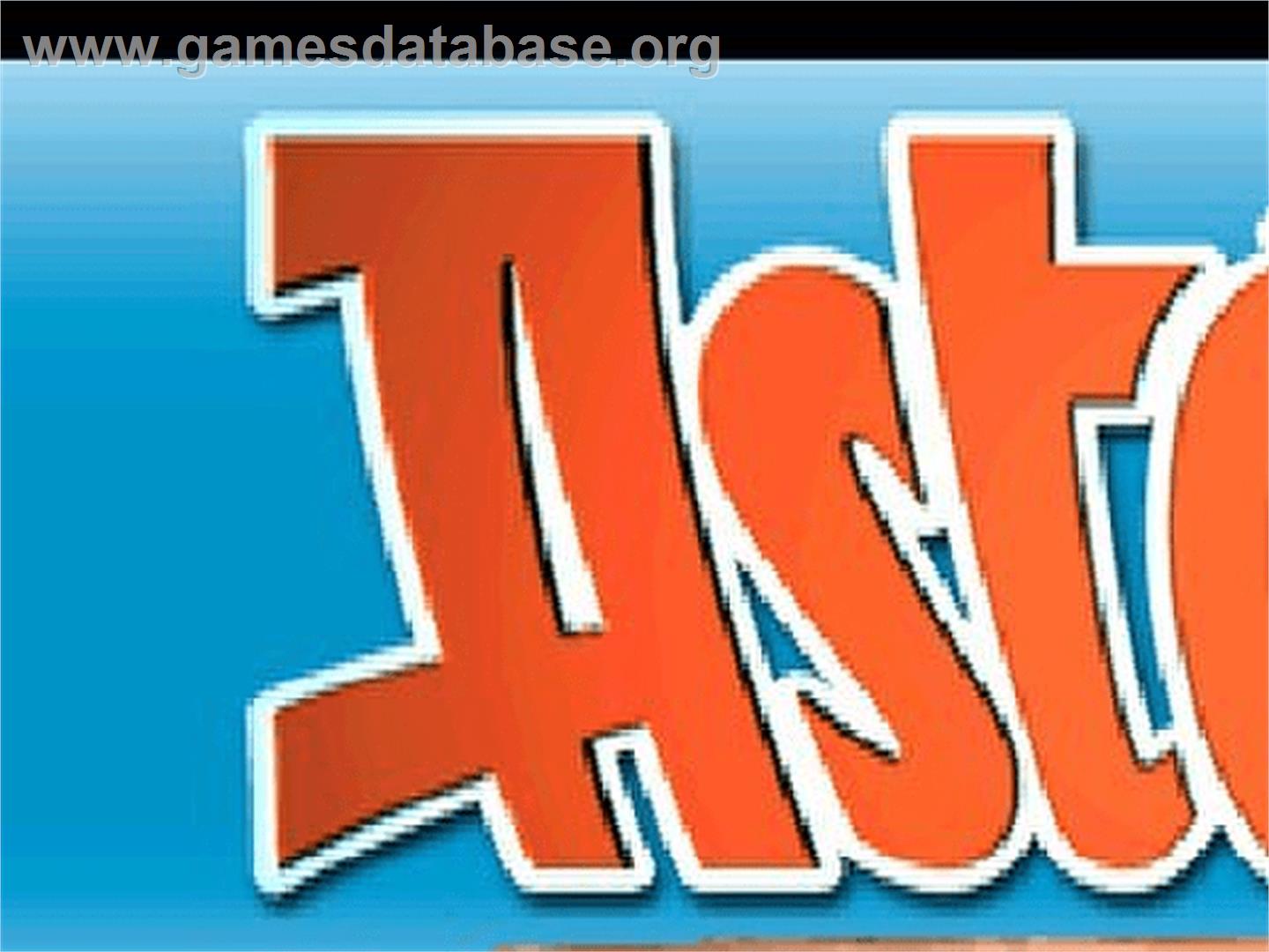 Astérix - Sony Playstation - Artwork - Title Screen